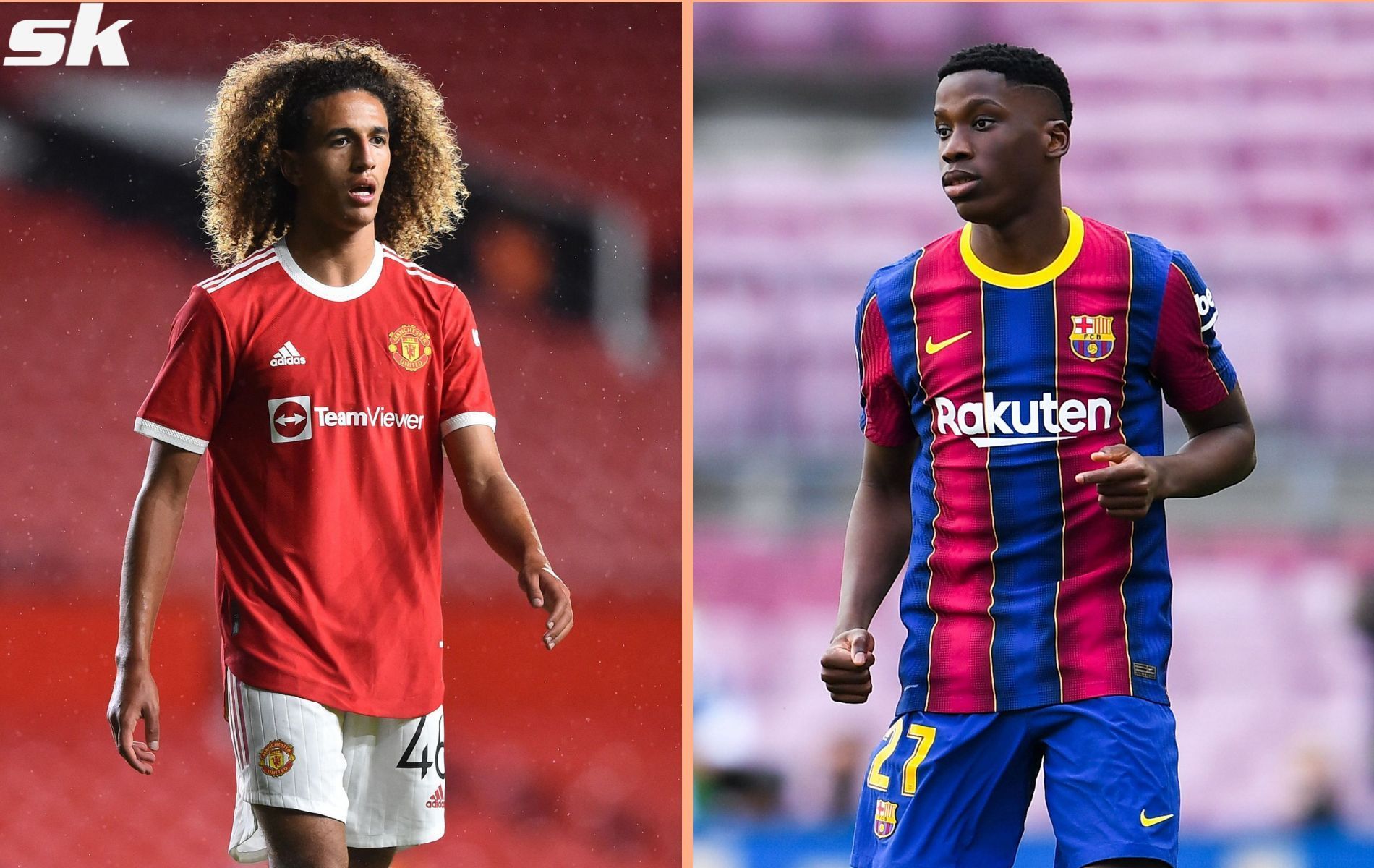 Manchester United wonderkid Hannibal Mejbri and Barcelona academy graduate Ilaix Moriba will be part of AFCON