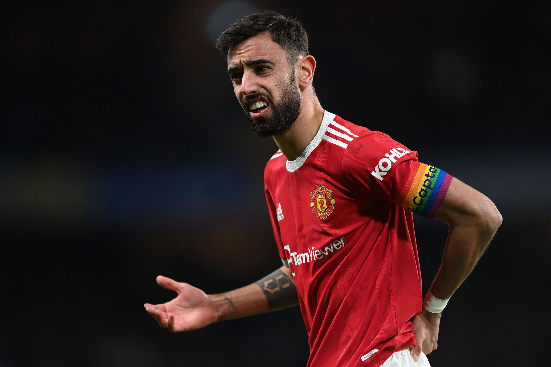 Bruno Fernandes has had the honor of captaining Manchester United