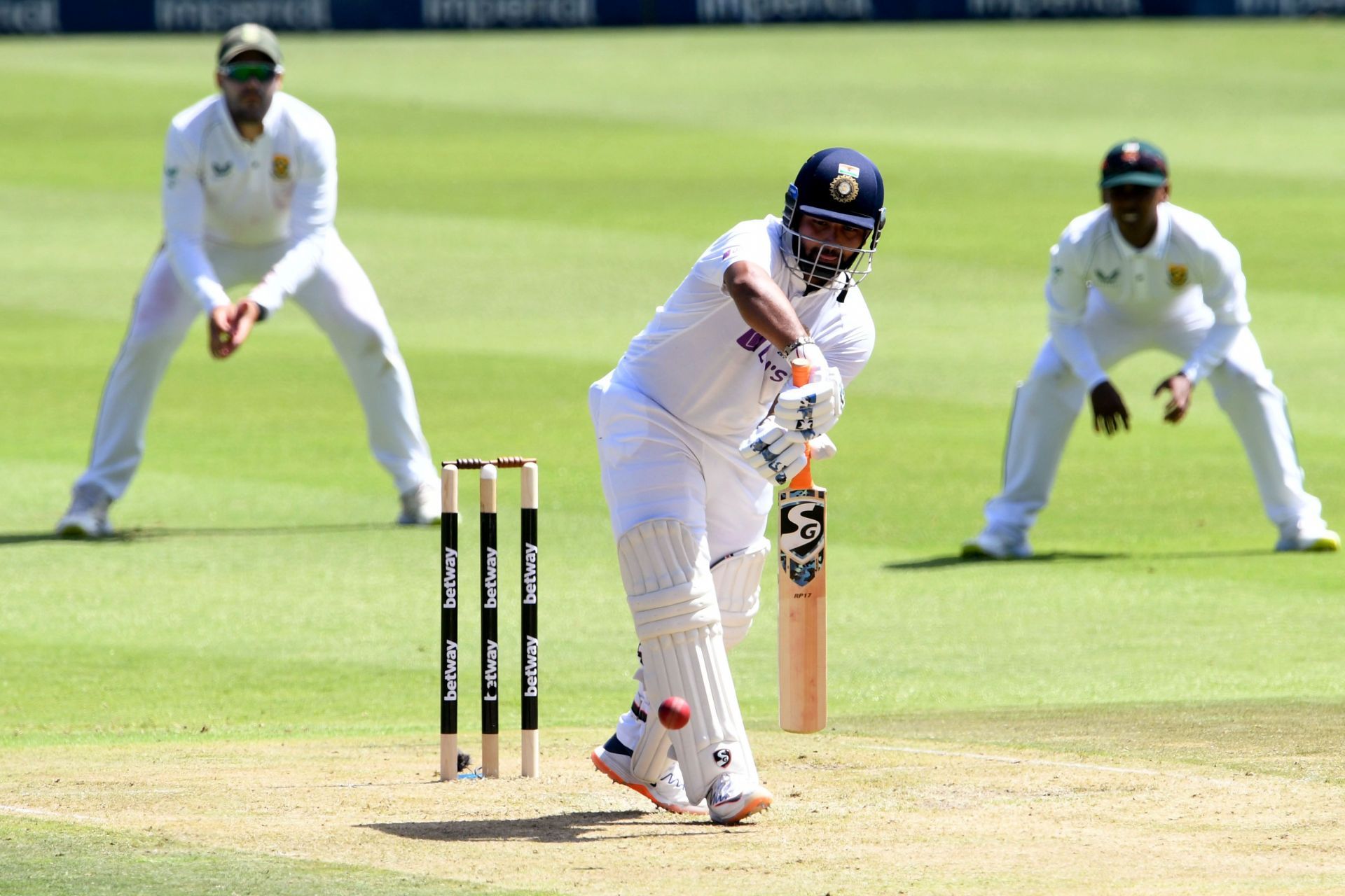 Rishabh Pant batting during the Johannesburg Test. Pic: Getty Images
