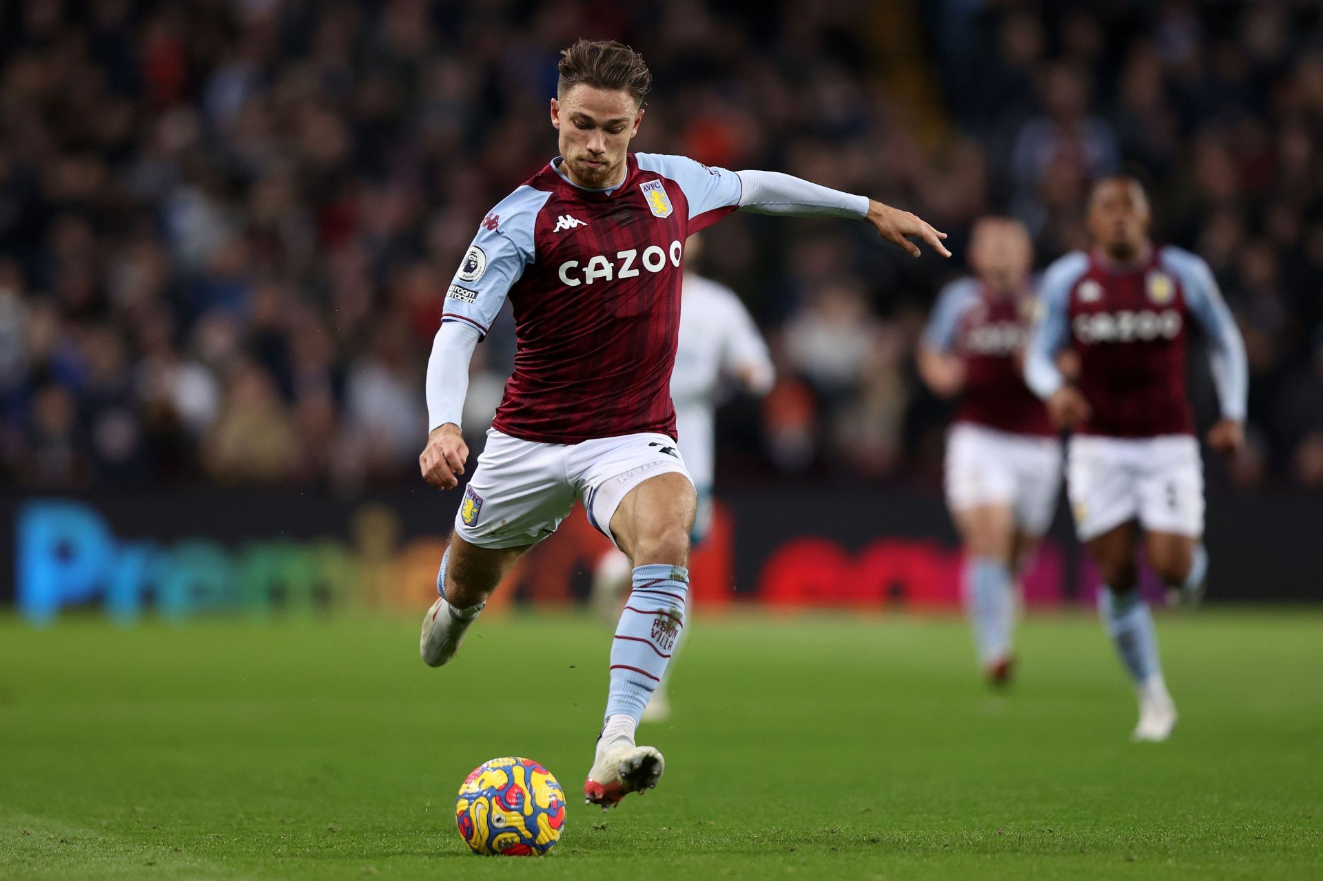 Matty Cash for Aston Villa v Manchester City - Premier League