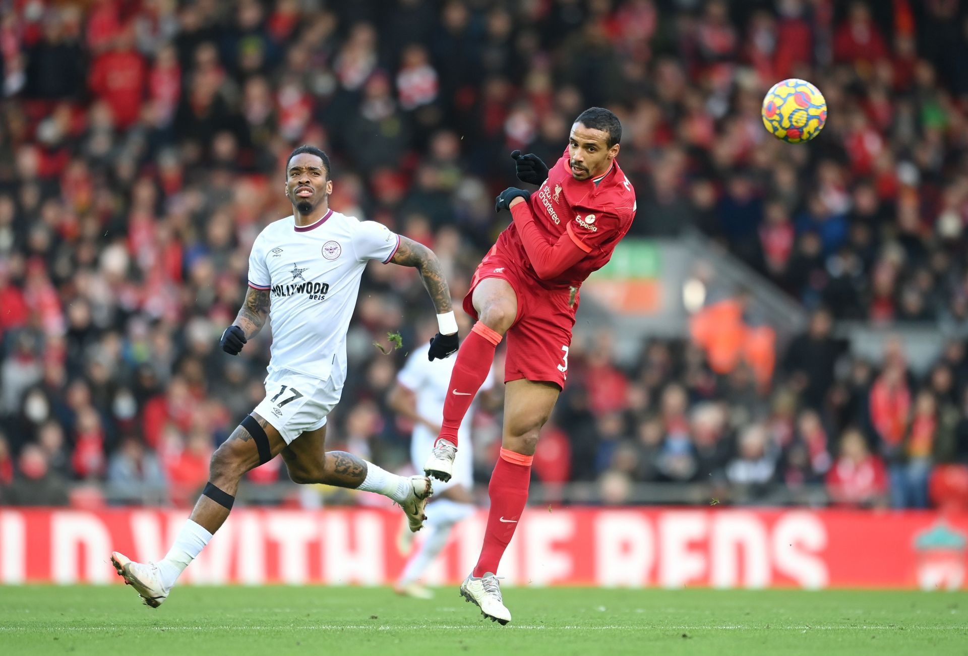 Joel Matip was amazing against Brentford.