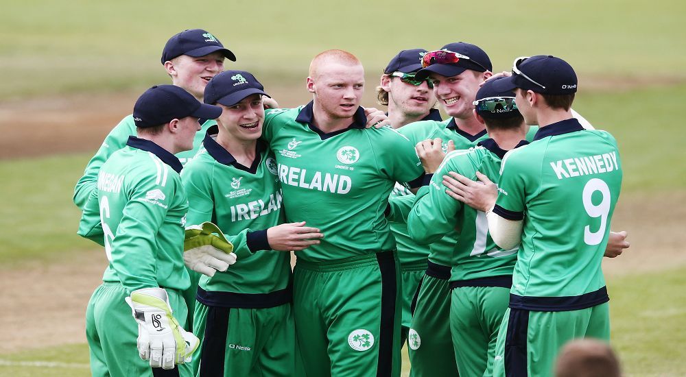Ireland U19 cricket team in action (Image Courtesy: ICC)