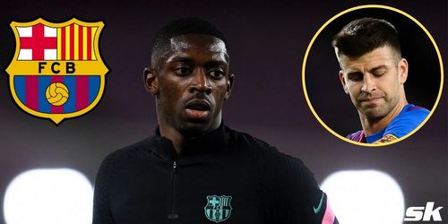 Gerard Pique opens up about Ousmane Dembele's situation at Barcelona