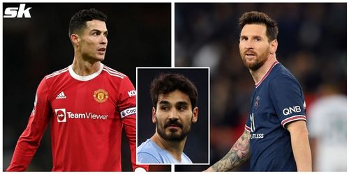 The Manchester City star chose between Cristiano Ronaldo and Lionel Messi