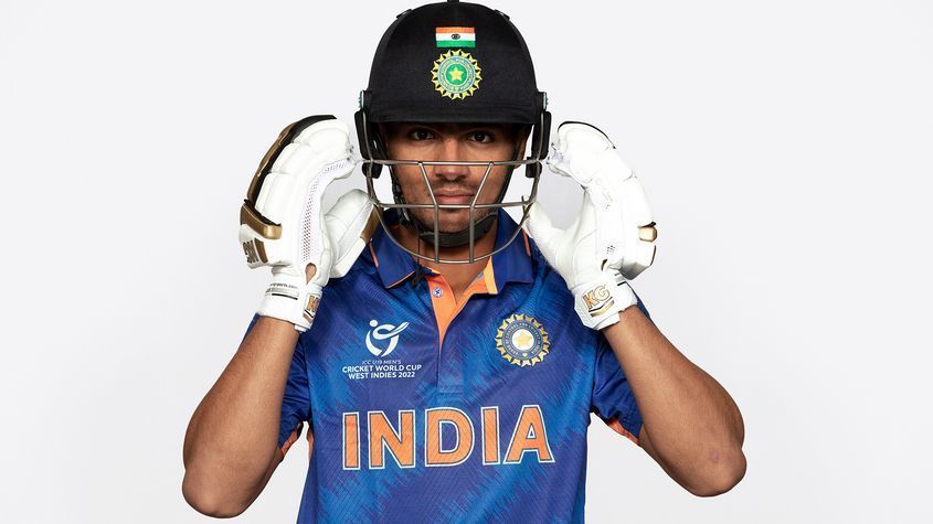 India's shirt is a nod to their current senior international kit