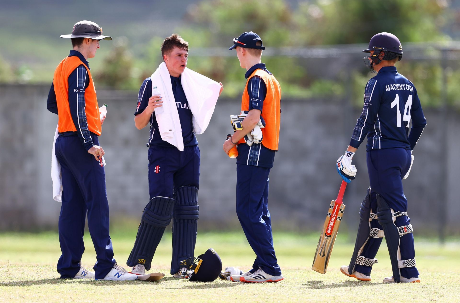 Scotland U19 team in U19 World Cup 2022. Pic Courtesy: Cricket World Cup