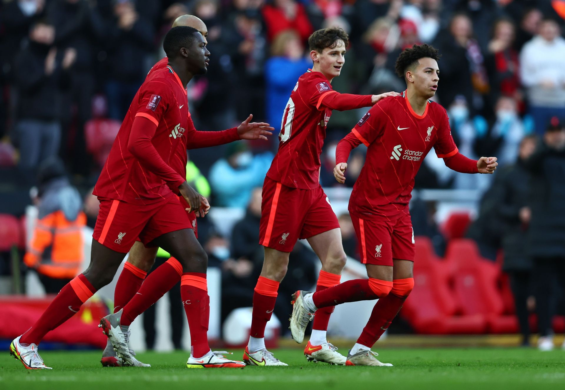 Gordon enjoyed a rare start along with other academy players against Shrewsbury and made a strong case to earn some more playing time.