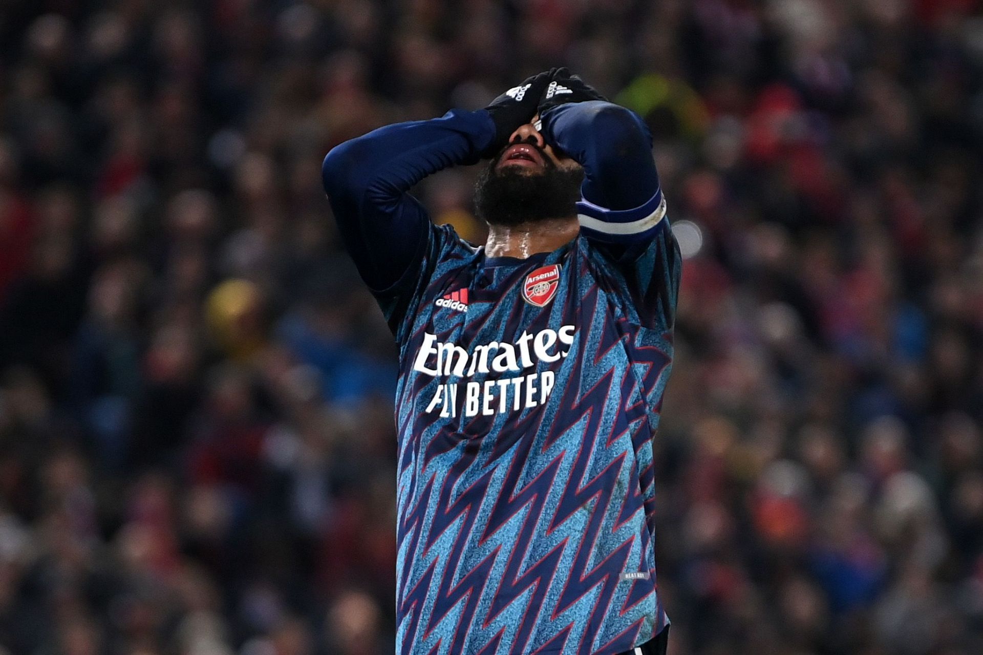 Alexandre Lacazette had a night to forget.