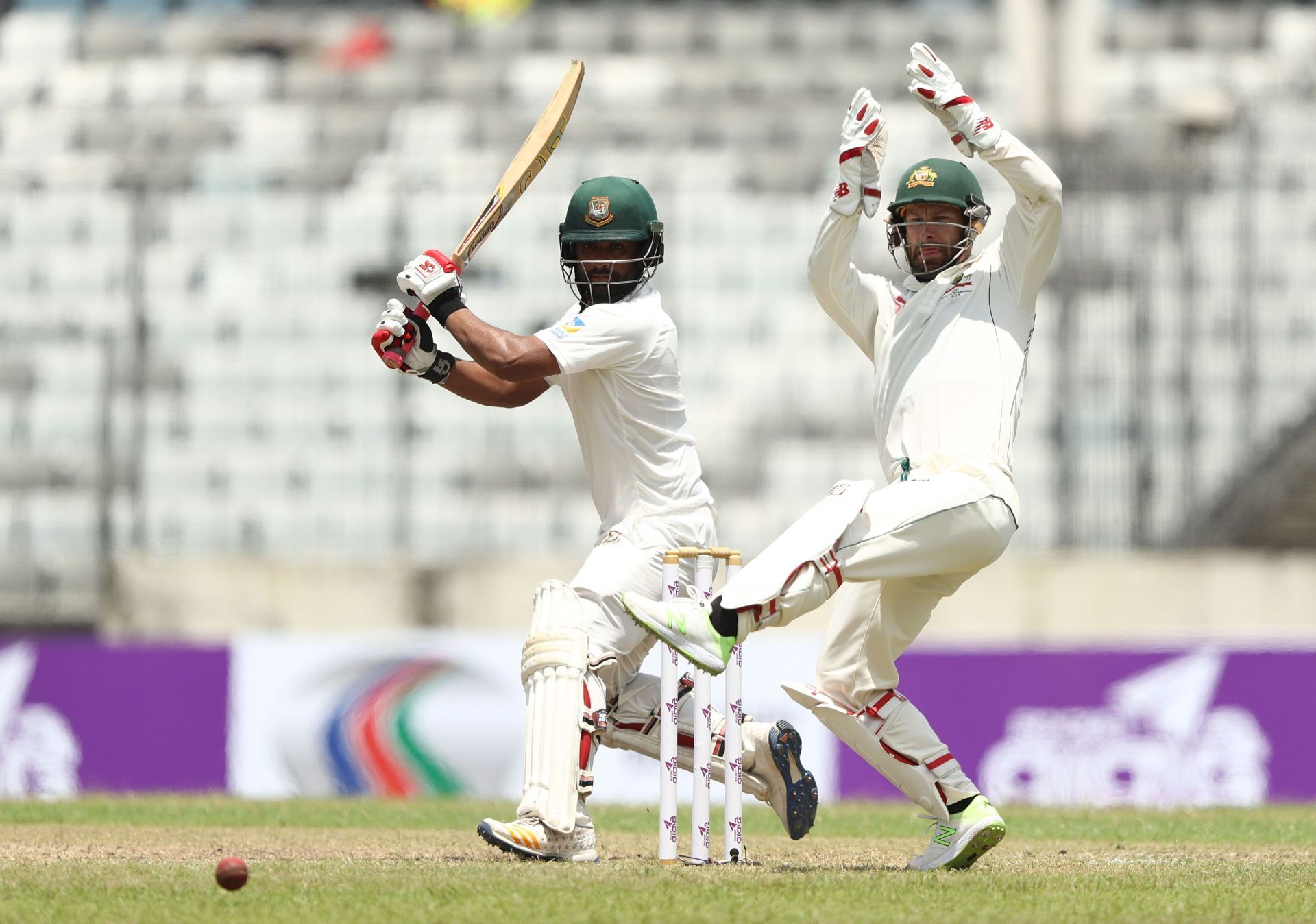 Shakib Al Hasan during Bangladesh v Australia - 1st Test: Day 1