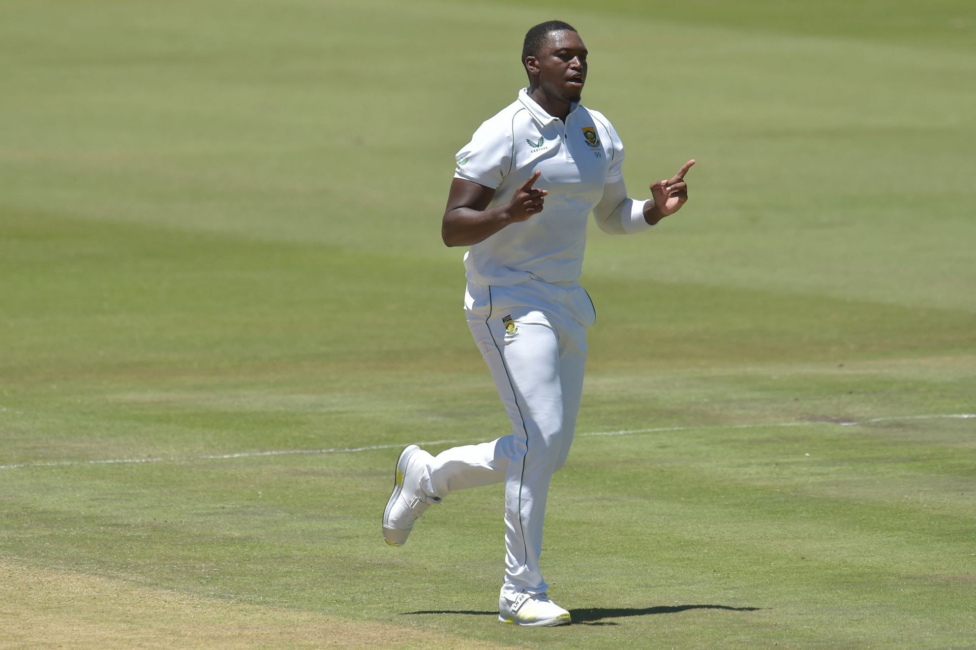 Lungi Ngidi. (Image Credits: Twitter)