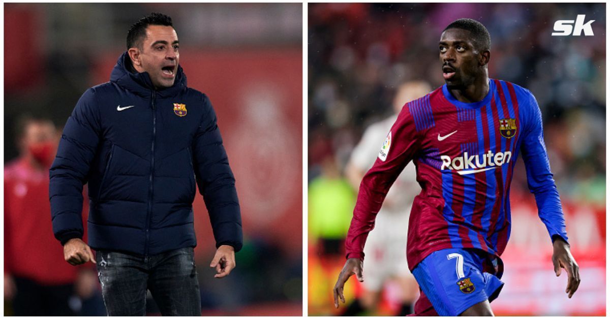 Barcelona Manager Xavi Hernandez losing patience about the situations surrounding Dembele
