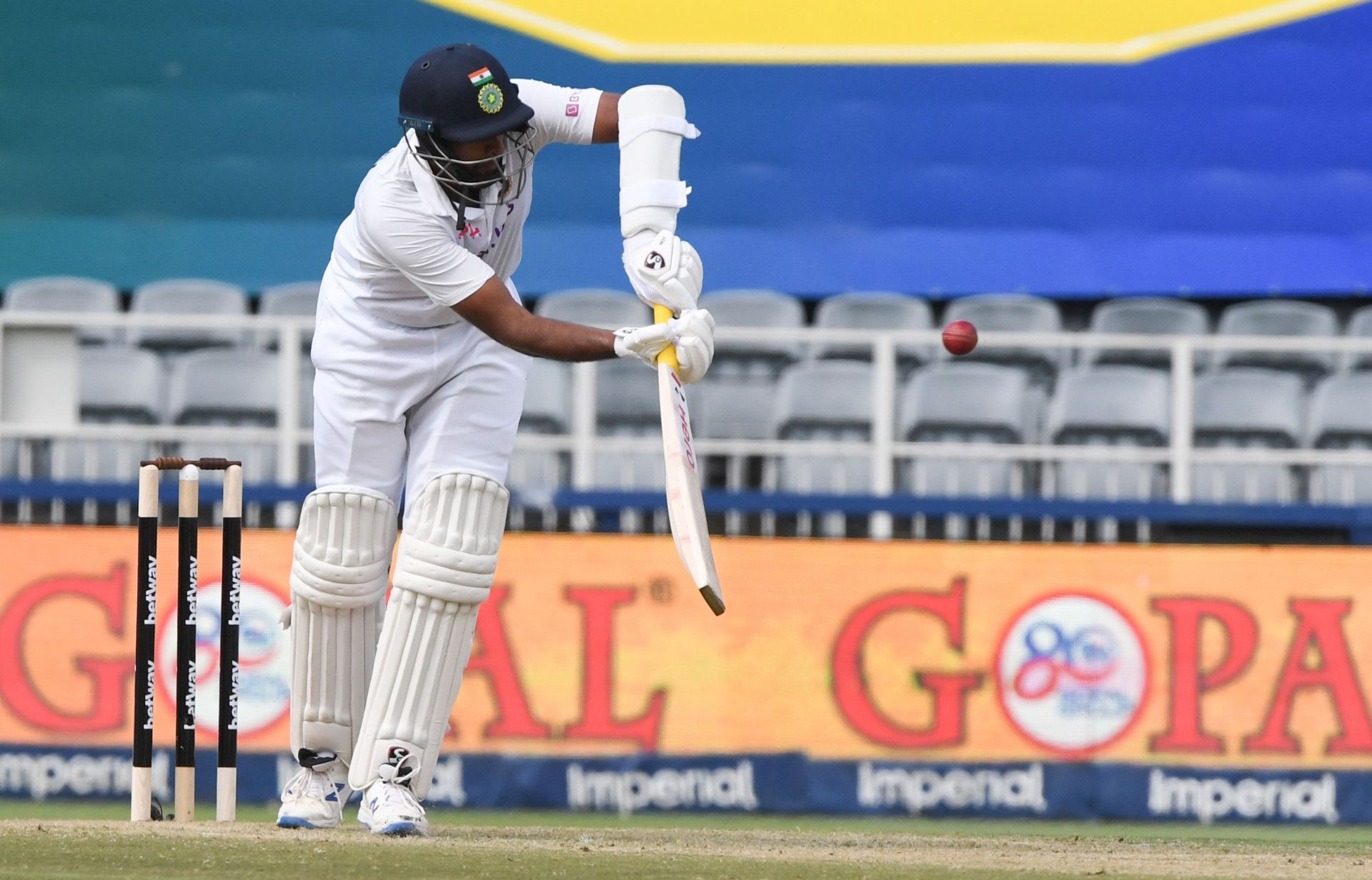 Ravichandran Ashwin scored 46 off 50 balls with six boundaries to boot