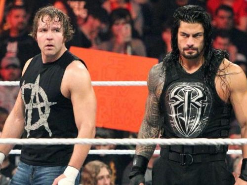 Jon Moxley (fka Dean Ambrose) and Roman Reigns