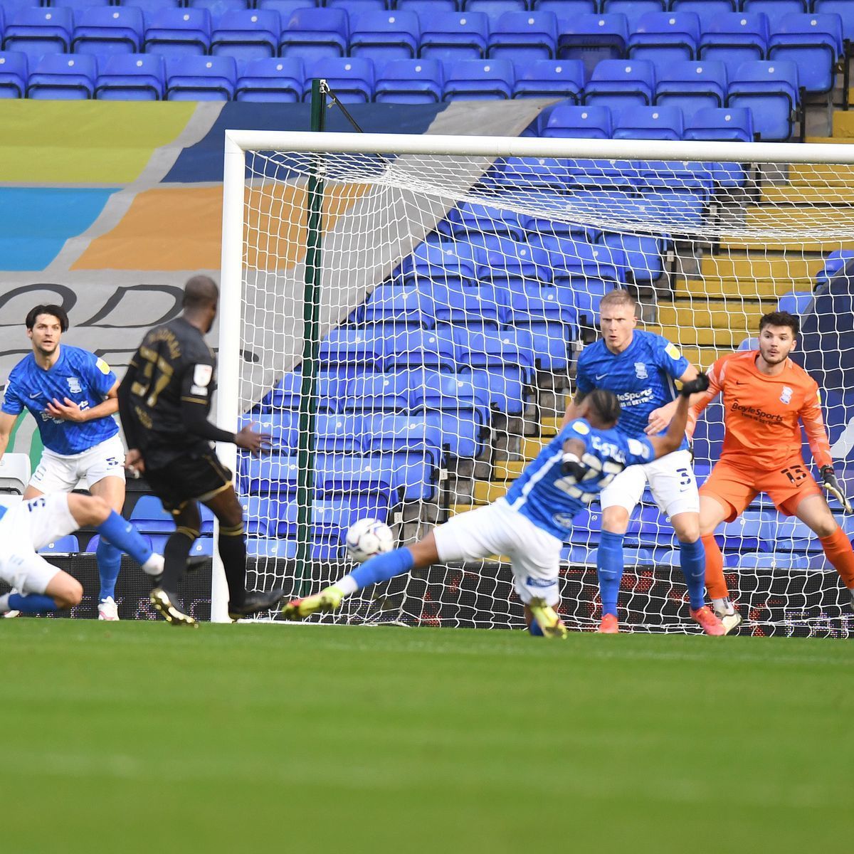 Birmingham City concedes the opener against QPR.