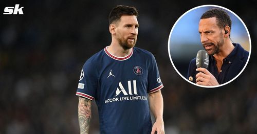 Rio Ferdinand excluded PSG's Lionel Messi from his FIFA team of the year.