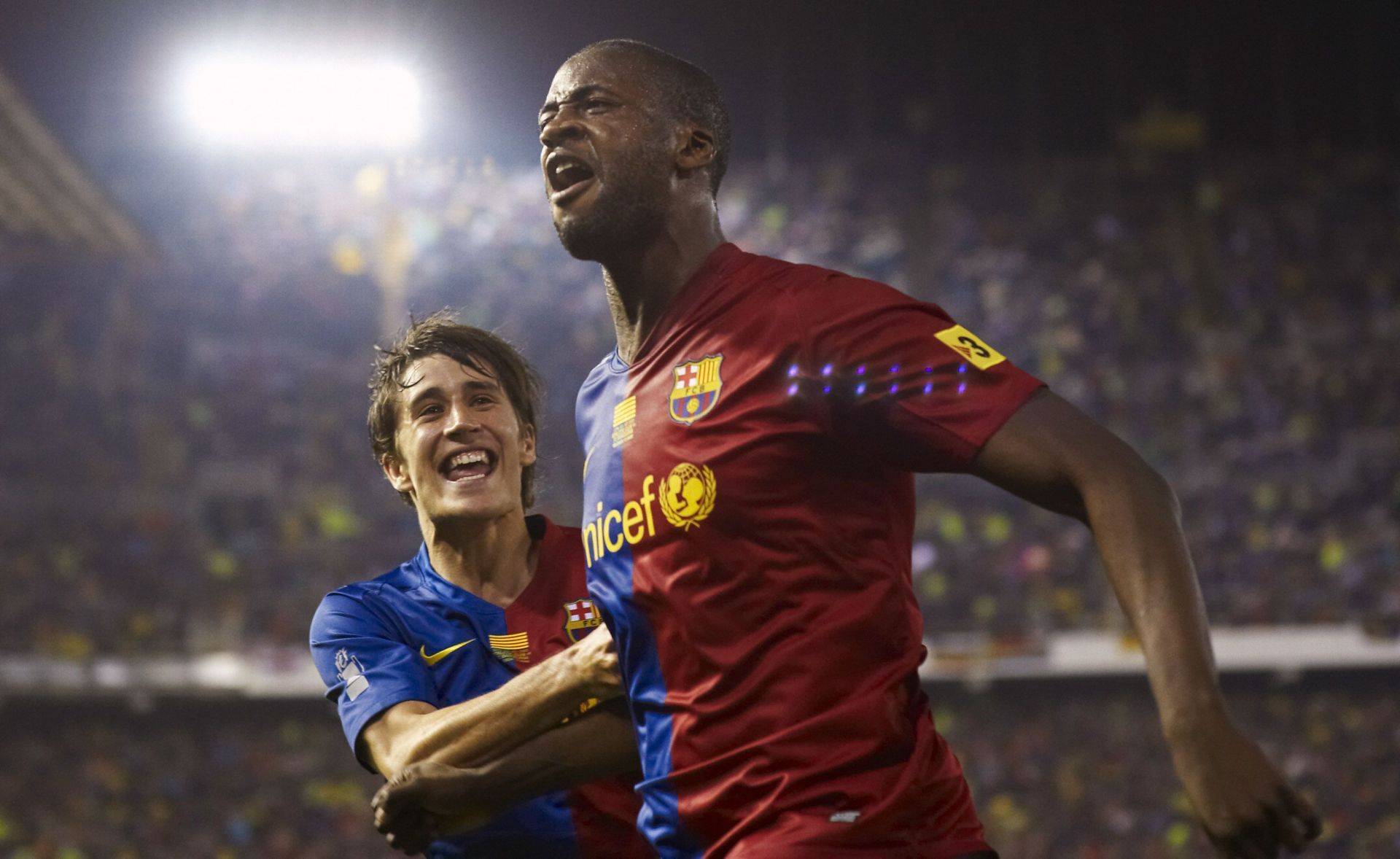 Yaya Toure was one of the key players in the Blaugrana's 2008-09 treble win.