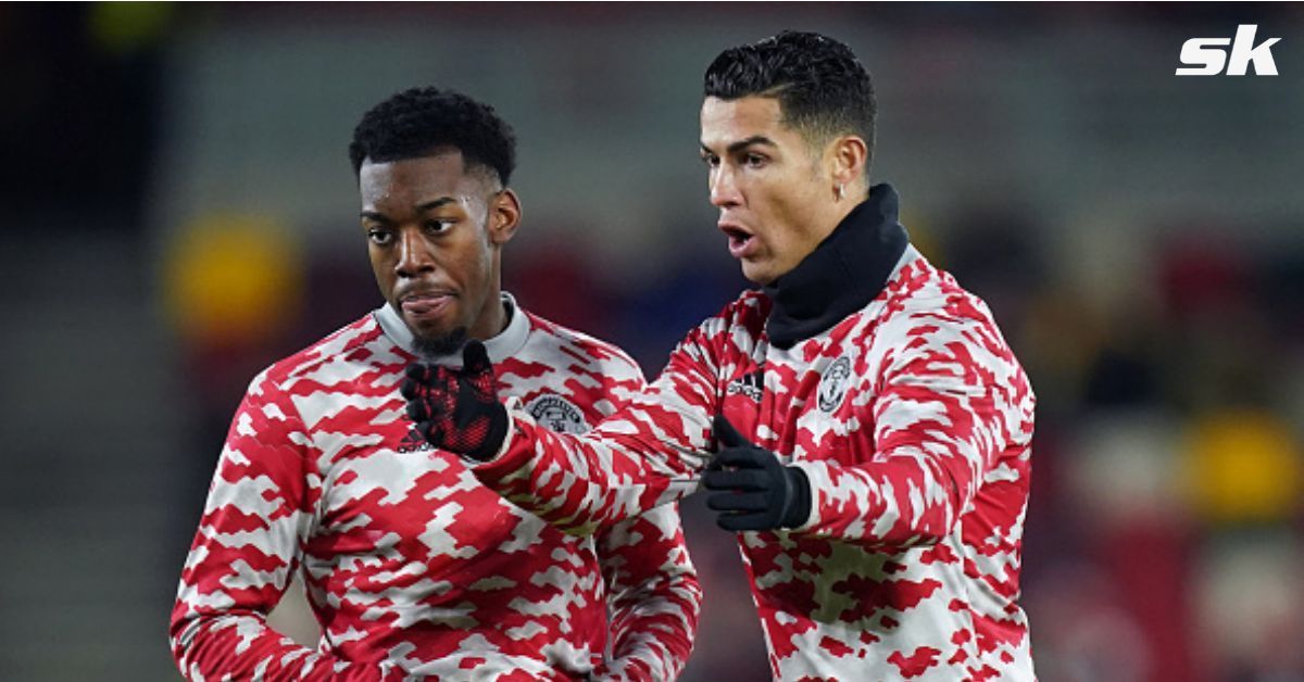 Anthony Elanga scored Manchester United&#039;s opener against Brentford.