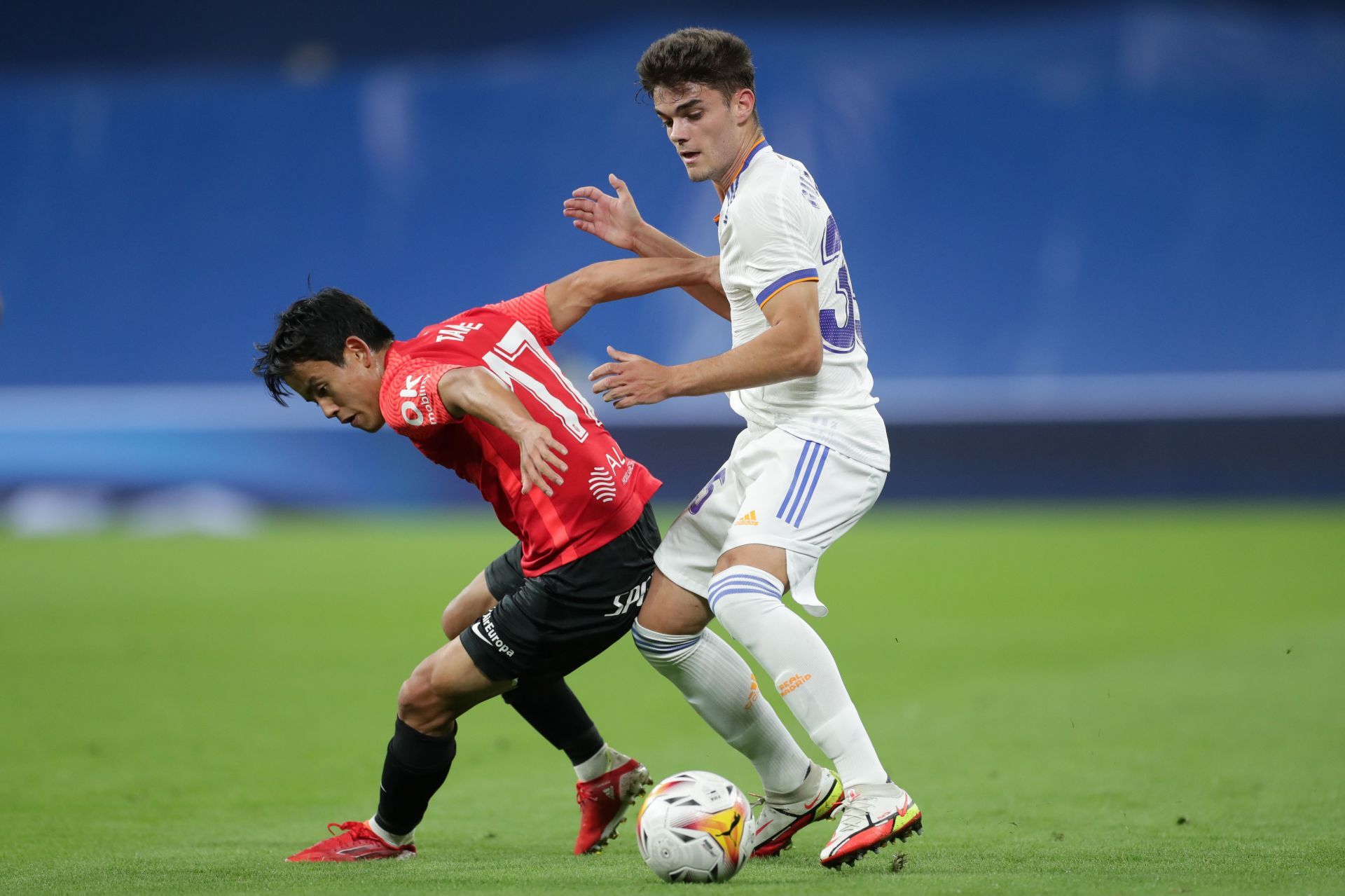 Granada are eying a loan move for Madrid's Miguel Gutierrez in January.