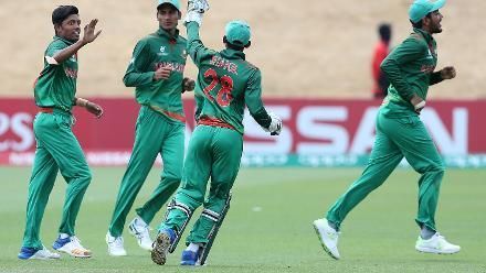 Bangladesh Cricket Team in action (Image Courtesy: ICC)
