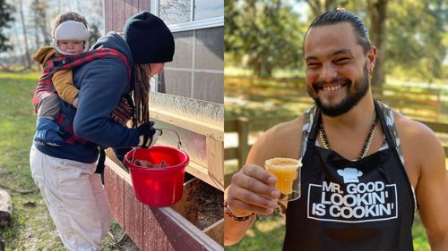 Sarah Logan (left) and Bo Dallas (right)