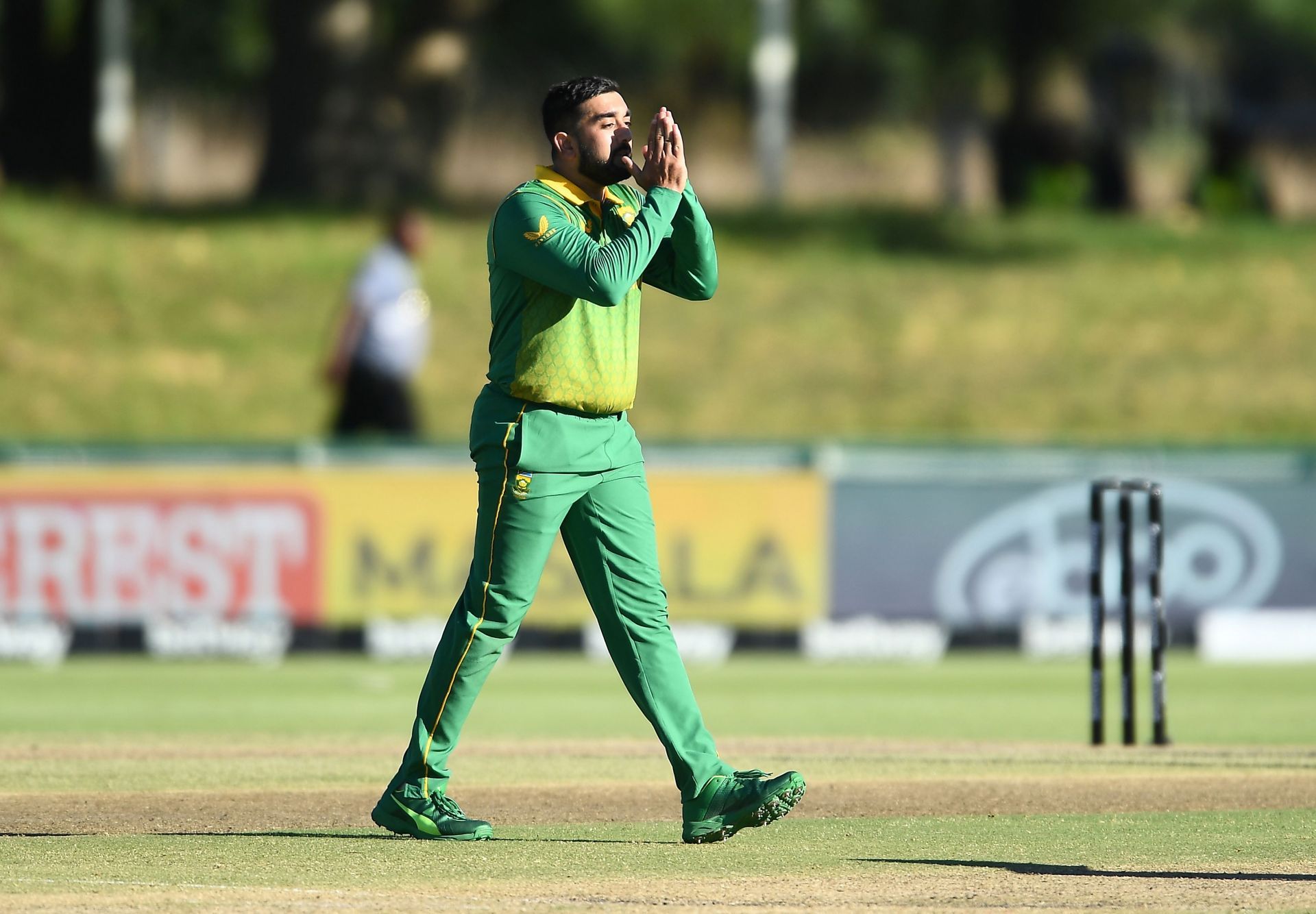 Tabraiz Shamsi snared four wickets in the two matches he played