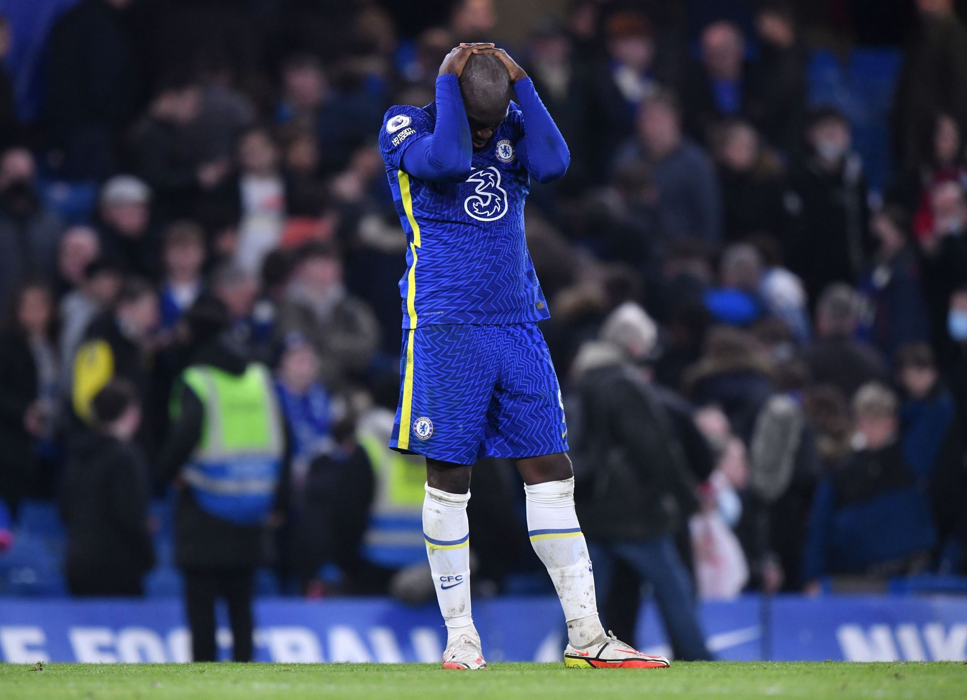 Lukaku was at the receiving end of some harsh words from Tuchel after the game