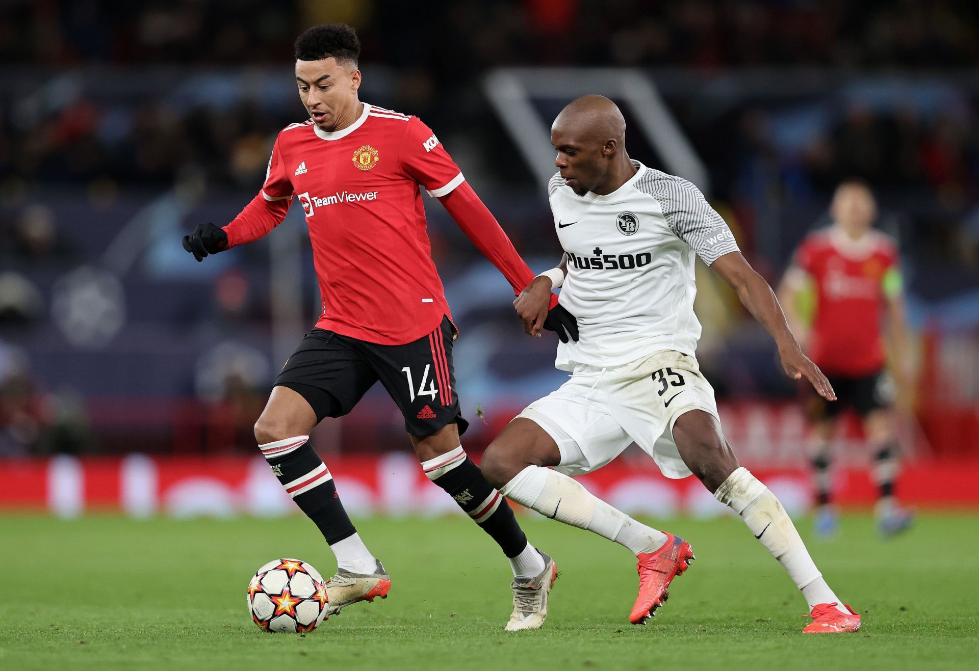 Lingard in action for Manchester United