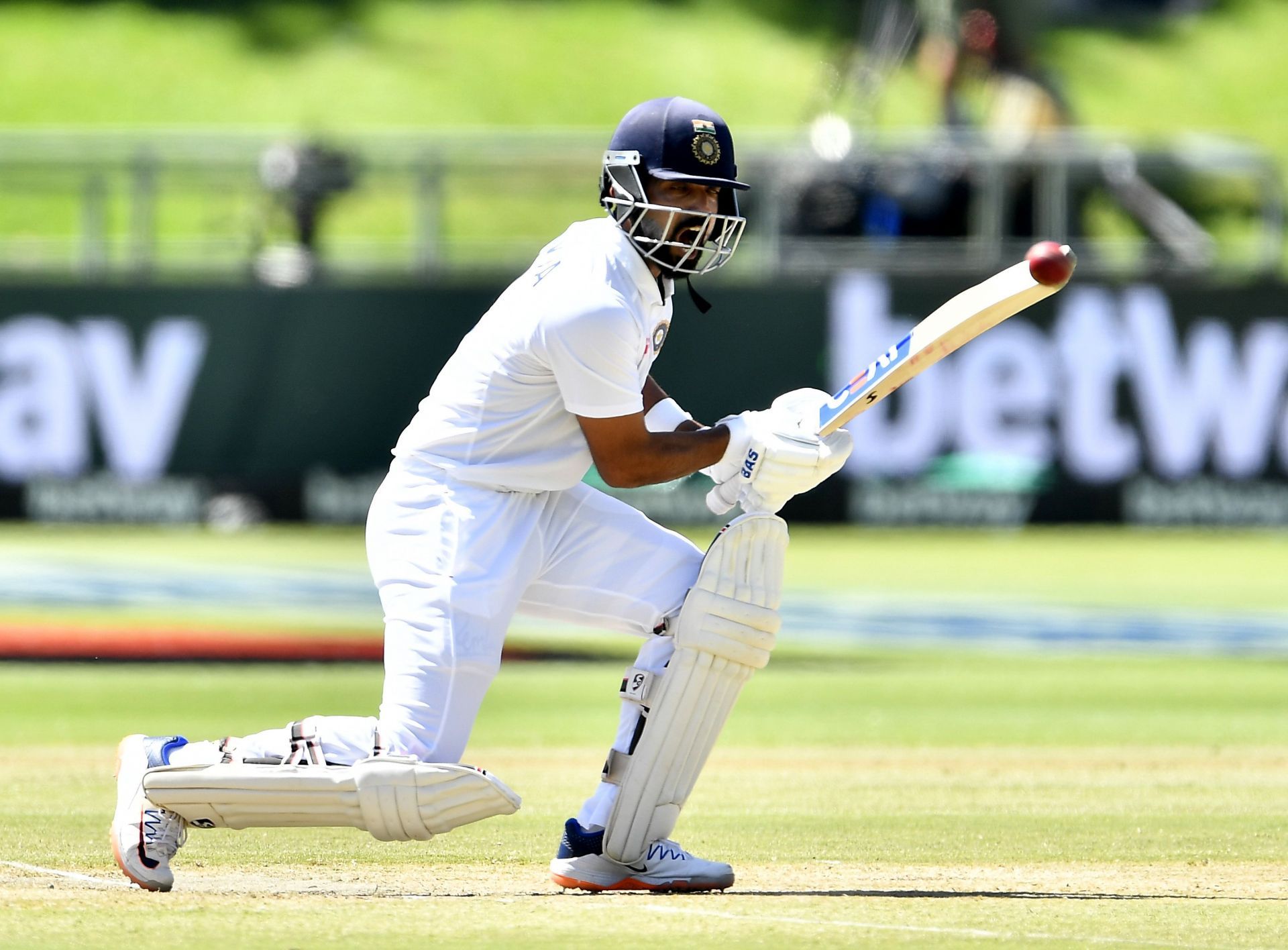 Ajinkya Rahane&rsquo;s poor run with the bat continued. Pic: Getty Images