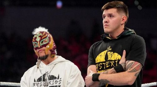 Rey Mysterio and Dominik Mysterio will be in the men's Royal Rumble match on Saturday