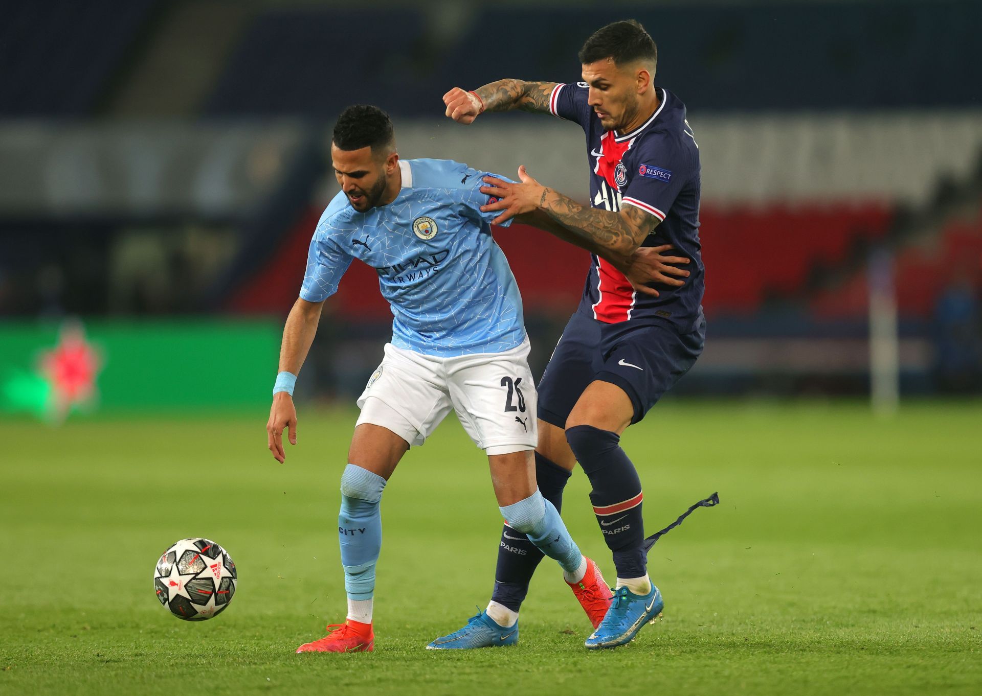 Leandro Paredes has just four starts in Ligue 1 this season.