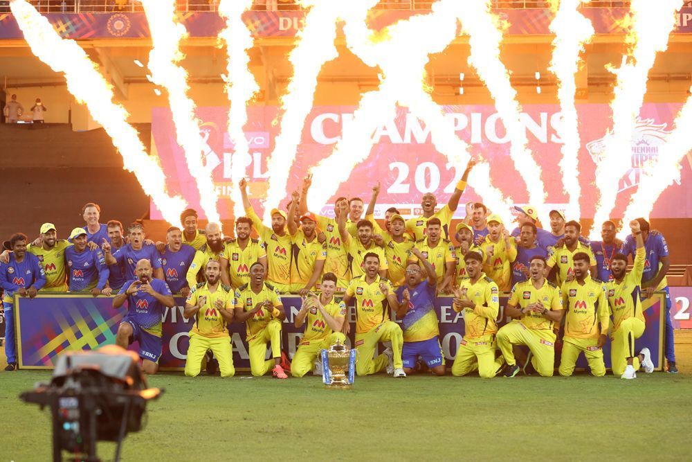 Reigning champions Chennai Super Kings will need to keep the long-term view in mind at the IPL 2022 Auction (Picture Credits: IPL).