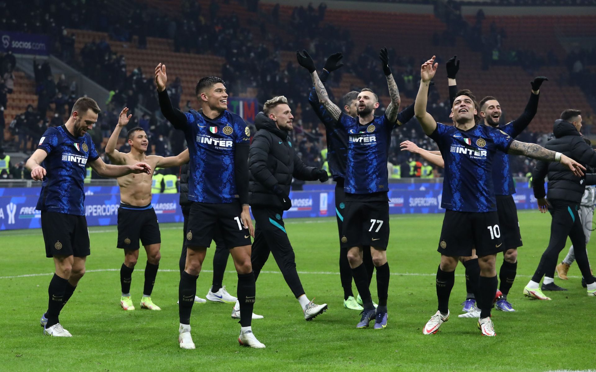 Inter Milan play Empoli on Wednesday