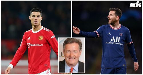 Piers Morgan has chosen between Cristiano Ronaldo and Lionel Messi