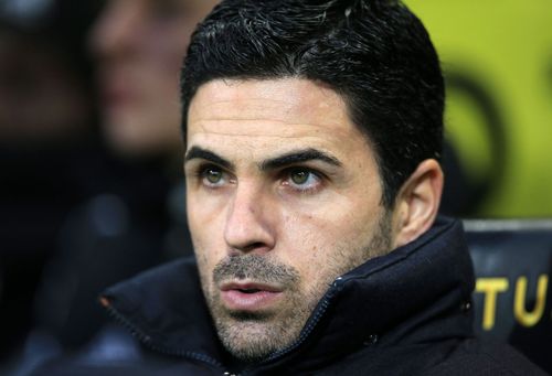 Arsenal manager Mikel Arteta's team was knocked out of the EFL Cup by Liverpool.