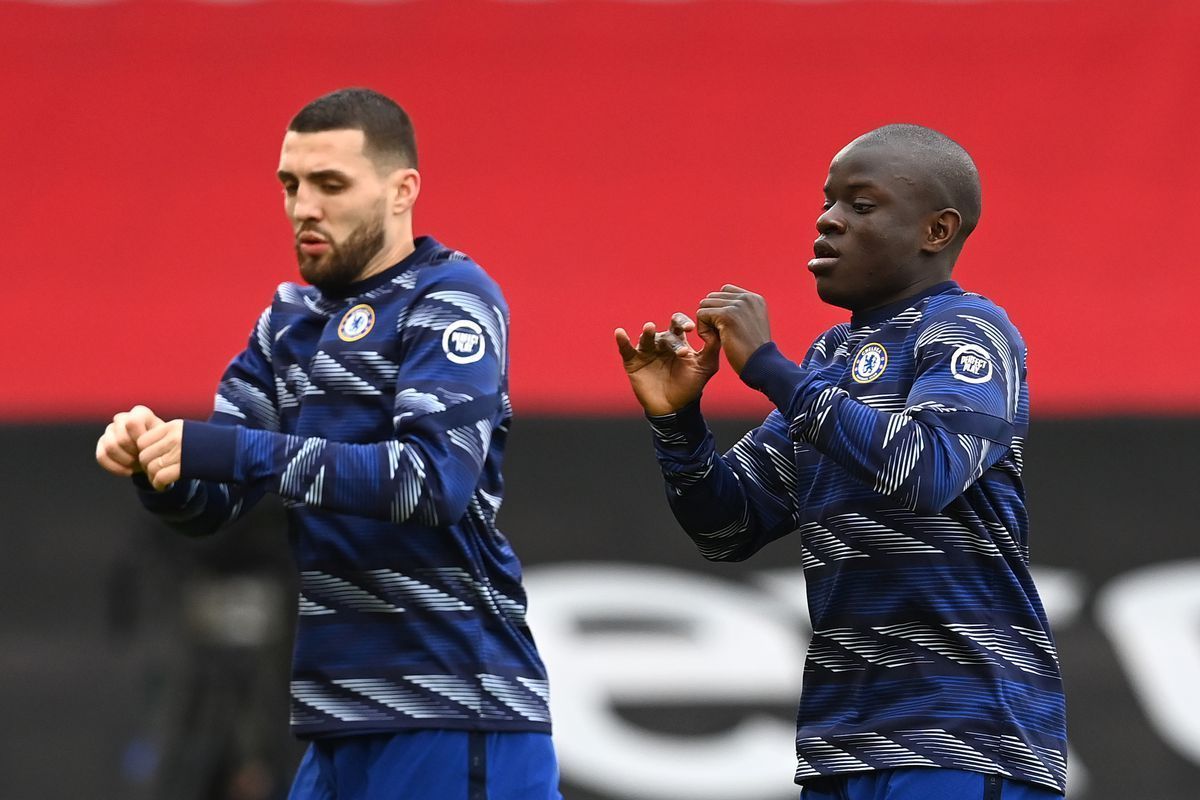 Mateo Kovacic and N'Golo Kante (pic cred: WeAintGotNoHistory)