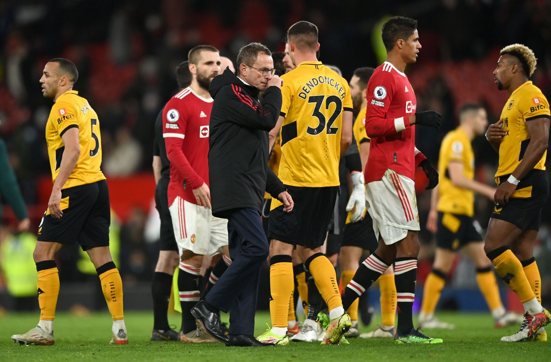 Manchester United lost 1-0 against Wolves in midweek.