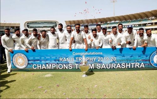 Saurashtra are the defending Ranji Trophy champions.