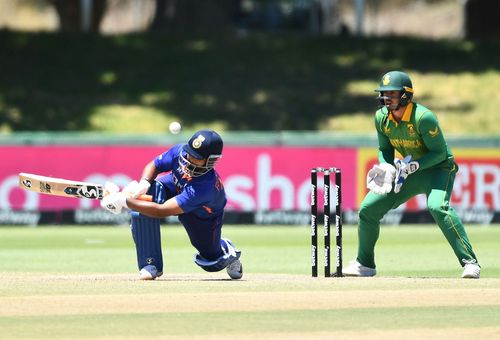 Rishabh Pant during the 2nd ODI. Pic: Getty Images