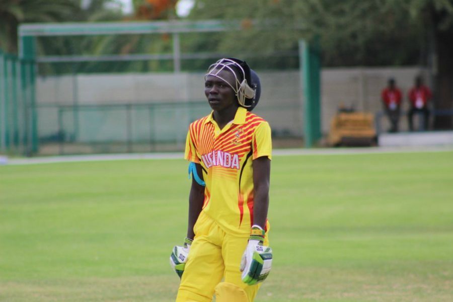 Uganda U19 Cricket Player (Image Courtesy: Kawowo Sports)