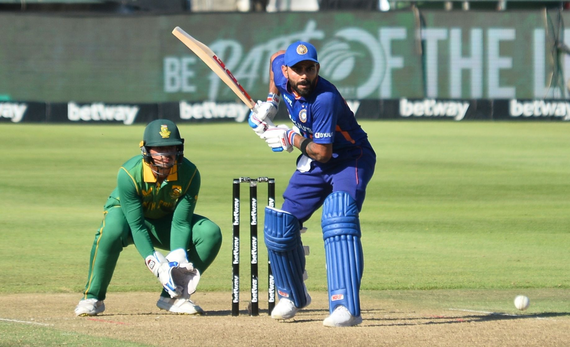 Virat Kohli scored a couple of half-centuries in the ODI series against South Africa.
