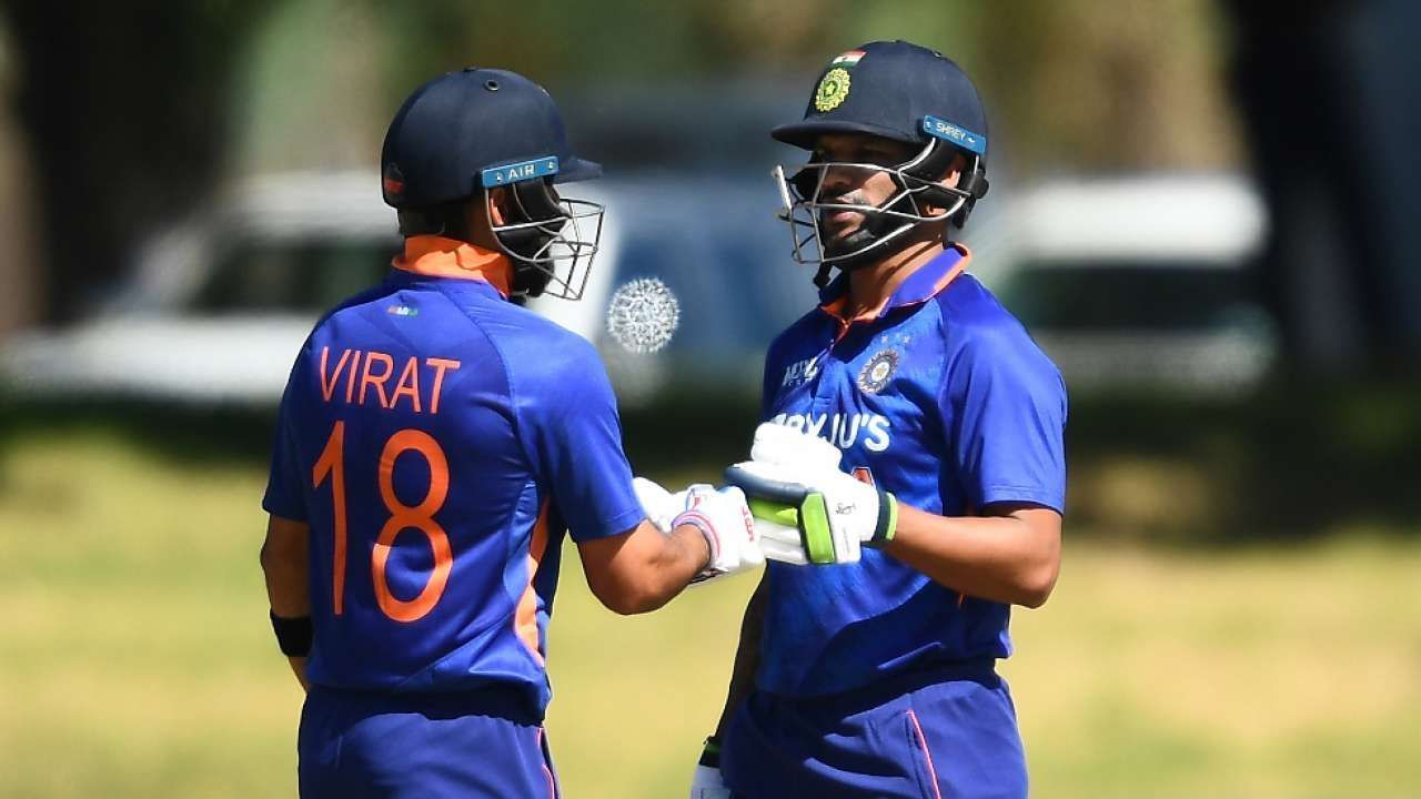 Dhawan and Kohli propped the team up in two of the three matches.