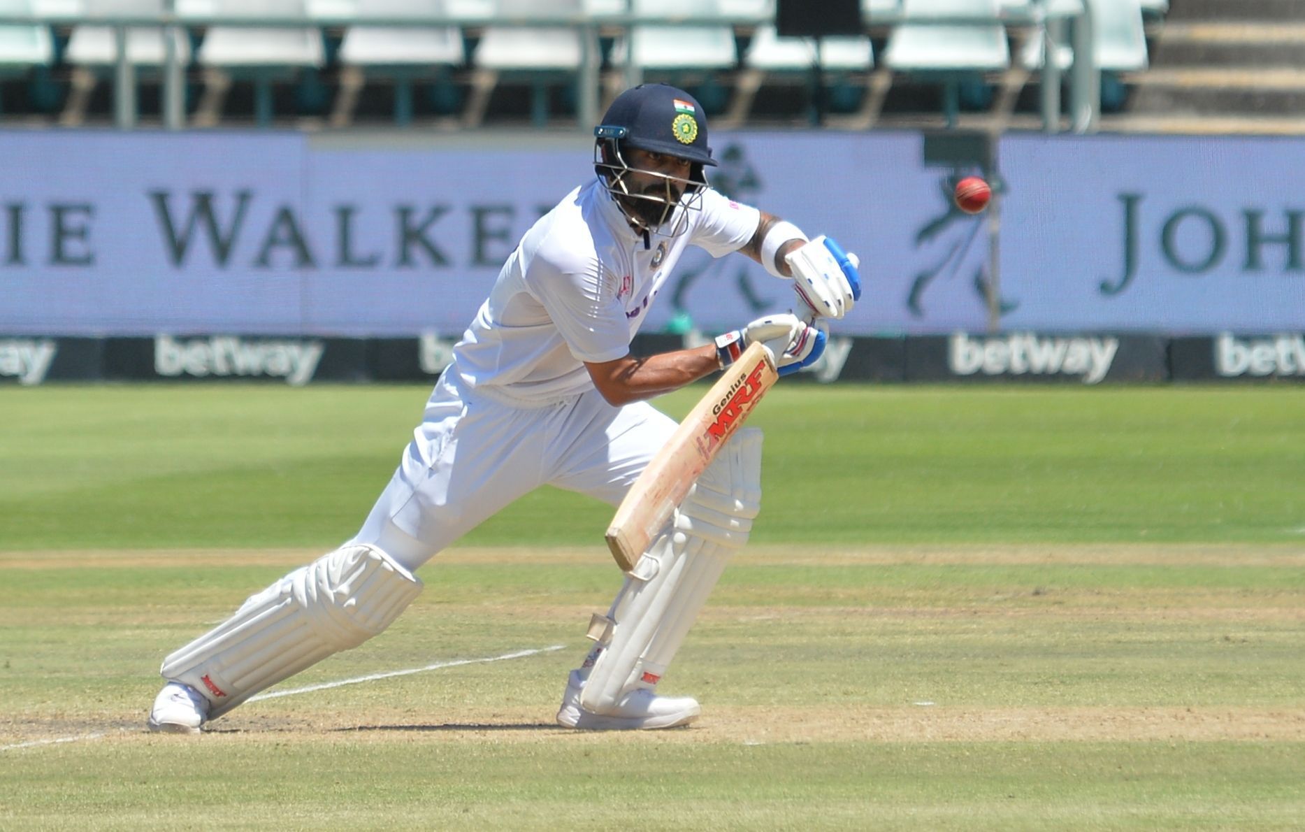 Virat Kohli played a dogged knock during India's second innings