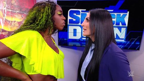 Naomi confronted Sonya Deville on SmackDown