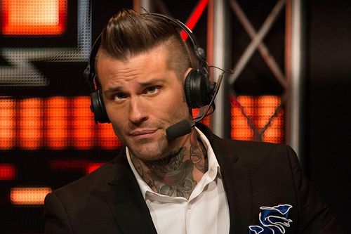 WWE Monday Night RAW announcer Corey Graves