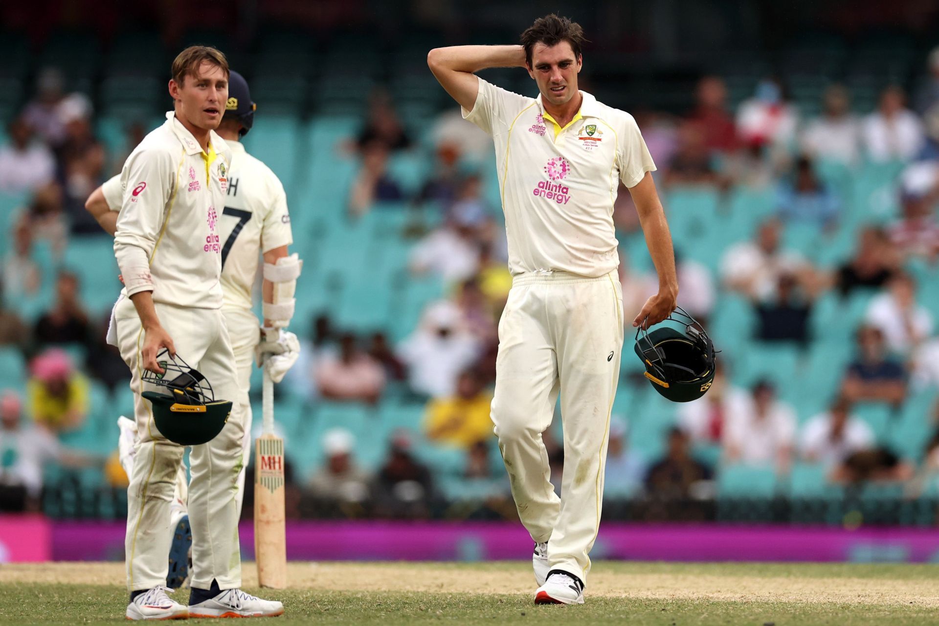 Australia were one wicket away from victory at the SCG, but England held on for the draw.