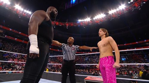 A local amateur had his debut match on Monday Night RAW