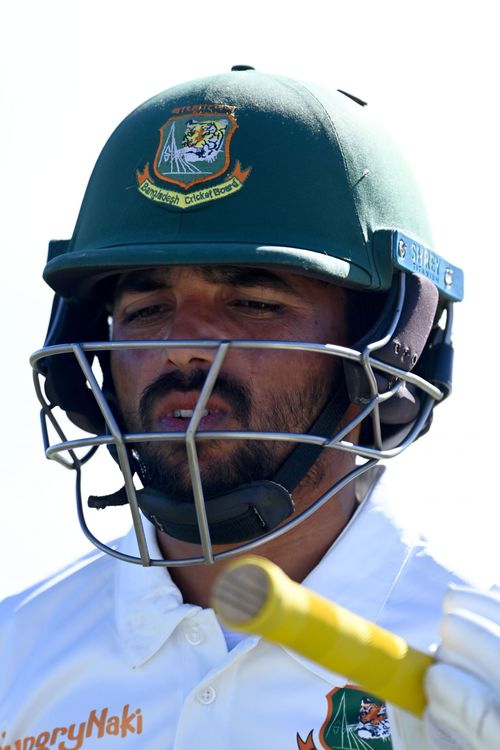 Mominul Haque became the first Bangladesh captain to win a Test in New Zealand. (Credit: Getty Images)