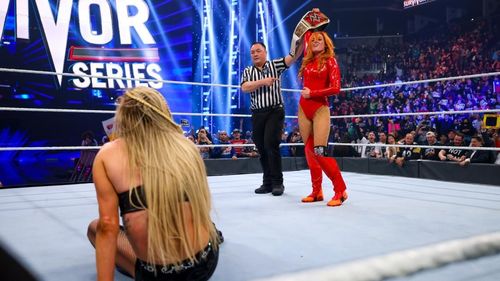 Becky Lynch at Survivor Series 2021