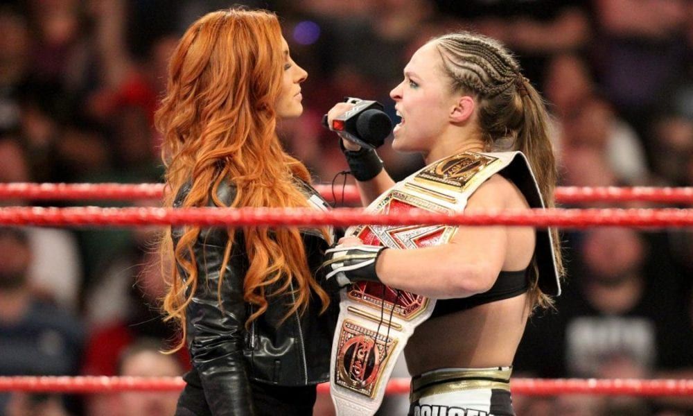Ronda Rousey and Becky Lynch had an incredible feud in 2019.