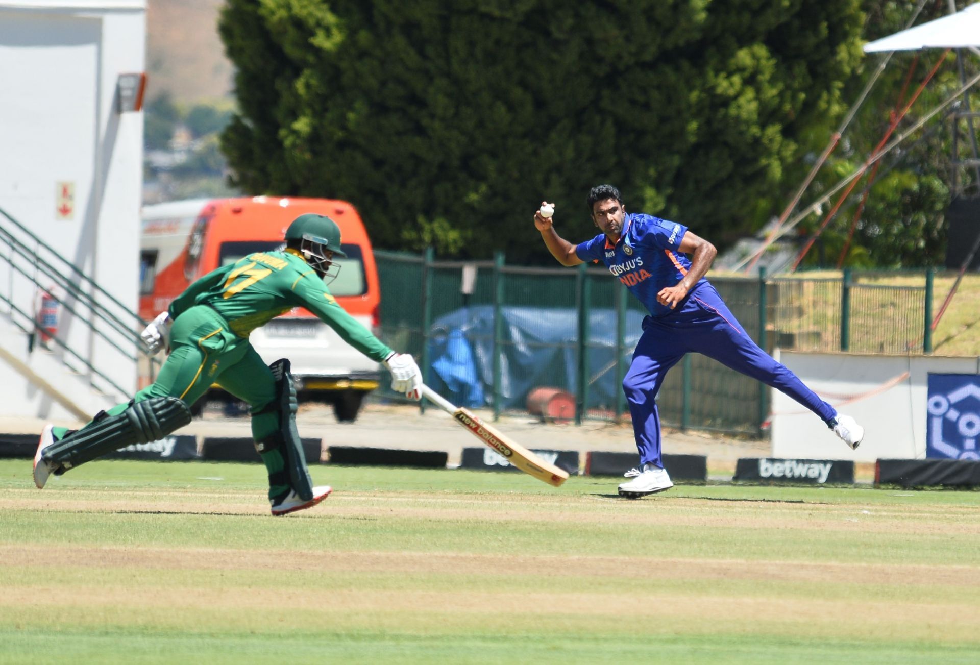 Ravichandran Ashwin failed to make an impact with the ball. Pic: Getty Images